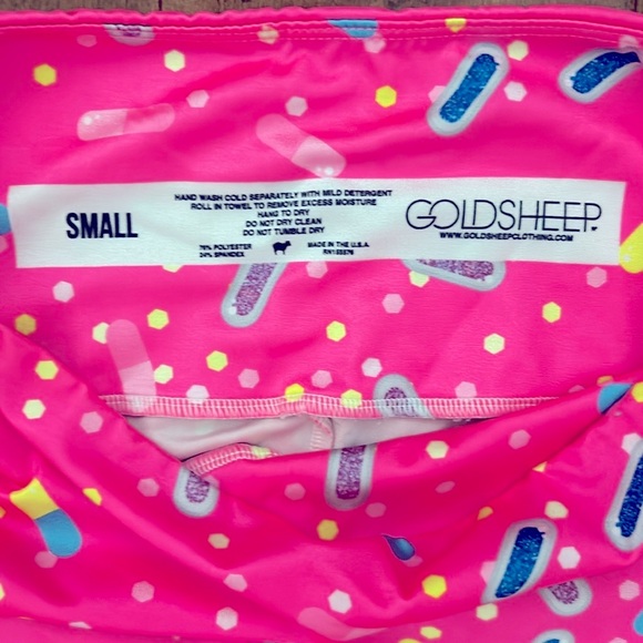 Gold sheep Custom Leggings - Picture 3 of 3